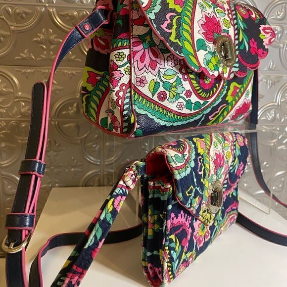 NWOT Matching SET Vera Bradley Petal Paisley - Picture 5 of 9